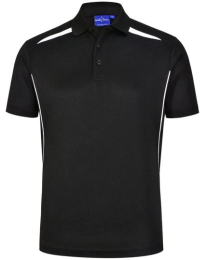 Picture of Winning Spirit, Mens Contrast SS Polo.